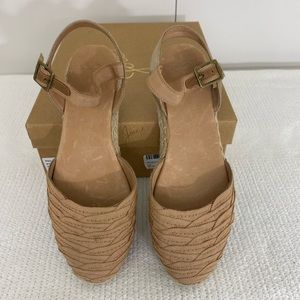 Joie “in my life” flat espadrille sandals, size 37